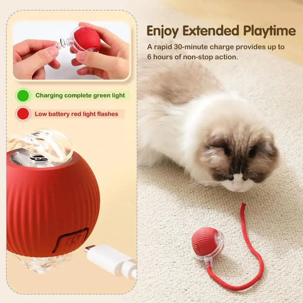 Interactive Cat Play Ball with Tail™